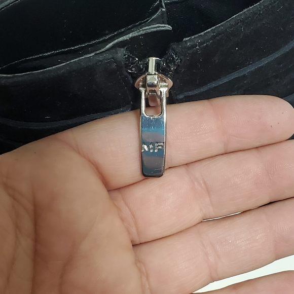 Marc Fisher Womens sz 5.5 M Ankle Boots Pointed Toe Suede Stiletto High Heels - Picture 7 of 10